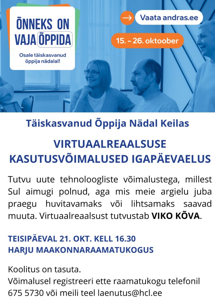 Virtuaalreaalsuse kasutusvõimalused igapäevaelus Virtuaalreaalsuse kasutusvõimalused igapäevaelus